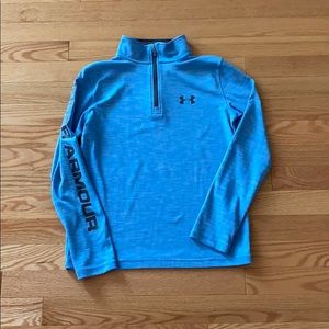 Under Armour Boys 3/4 Zip SZ YMD